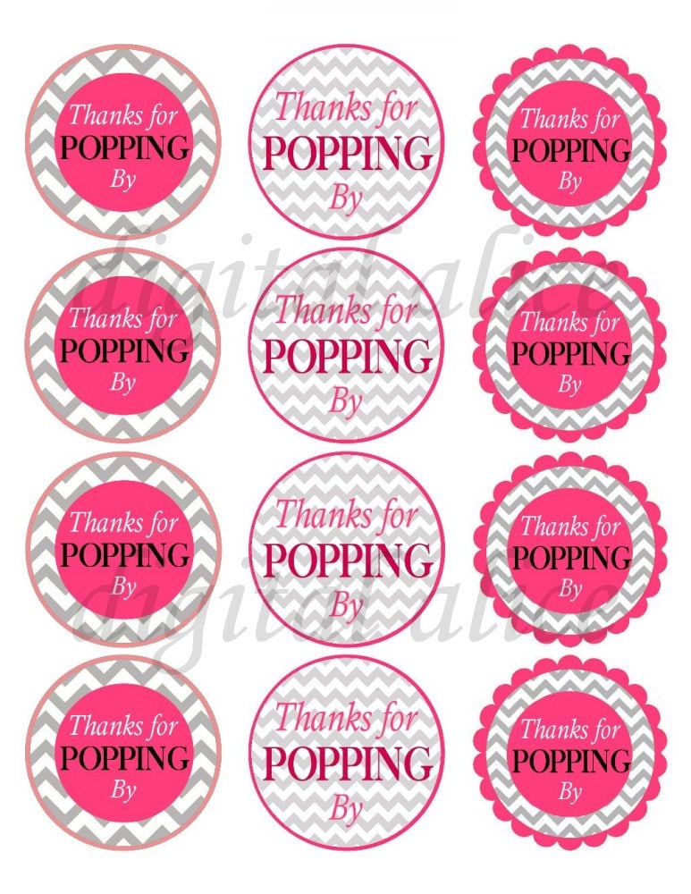 thanks-for-popping-by-chevron-baby-shower-instant-downoad