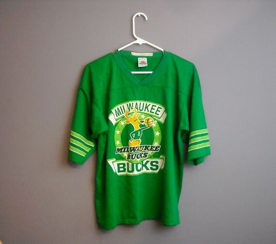 milwaukee bucks vintage shirt