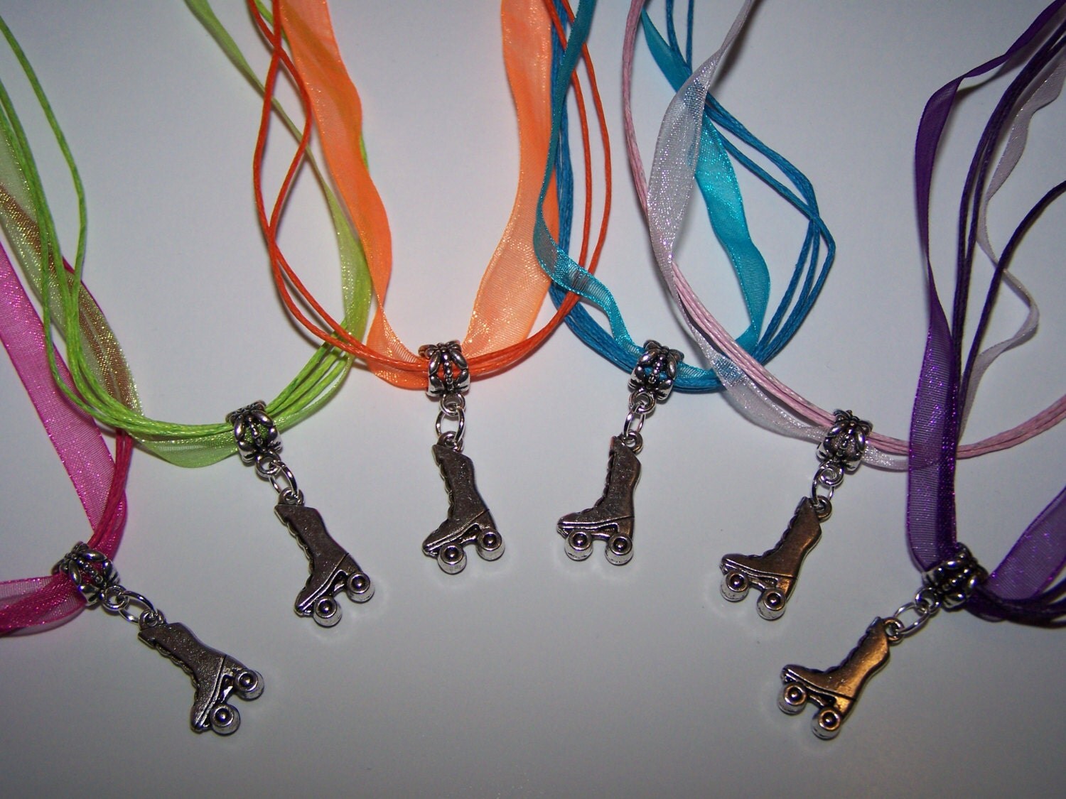 Roller Skating Party Favors / Roller Skating Charm Necklaces
