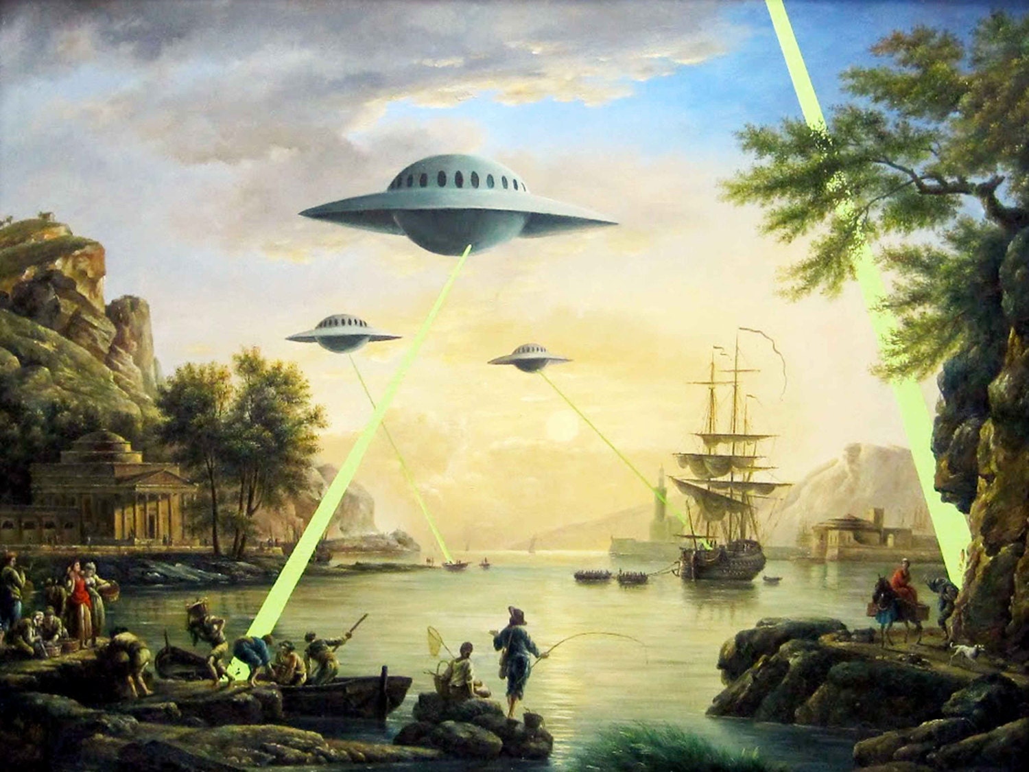 Alien Invasion | Art, Banksy art, Banksy canvas prints