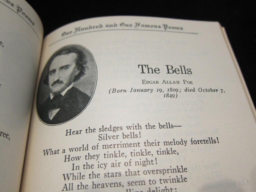 Antique Book of Poetry 101 Famous Poems M3 by ThePassionateFlea