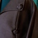 Rafi New York 50s Couture Brown Silk/Wool Blend Skirt Suit size 16