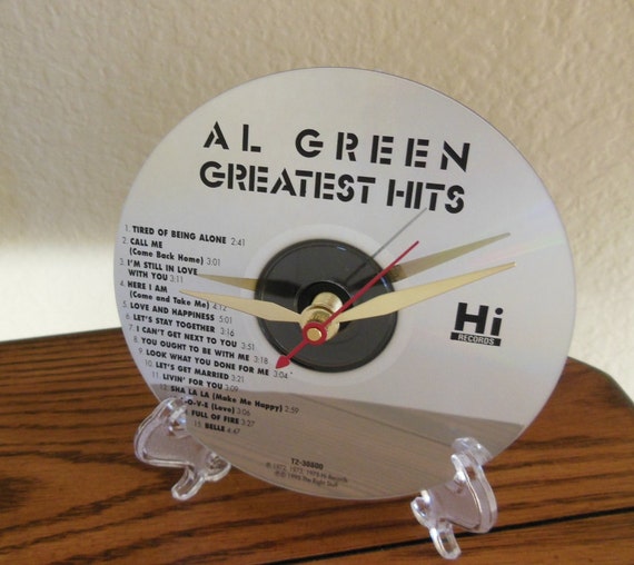 AL GREEN CD Desk Clock Greatest Hits Stand by RecordsAndStuff