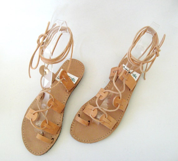 SandalsMANY COLOURSWomens gladiatorBarefoot sandalsLace up sandals ...