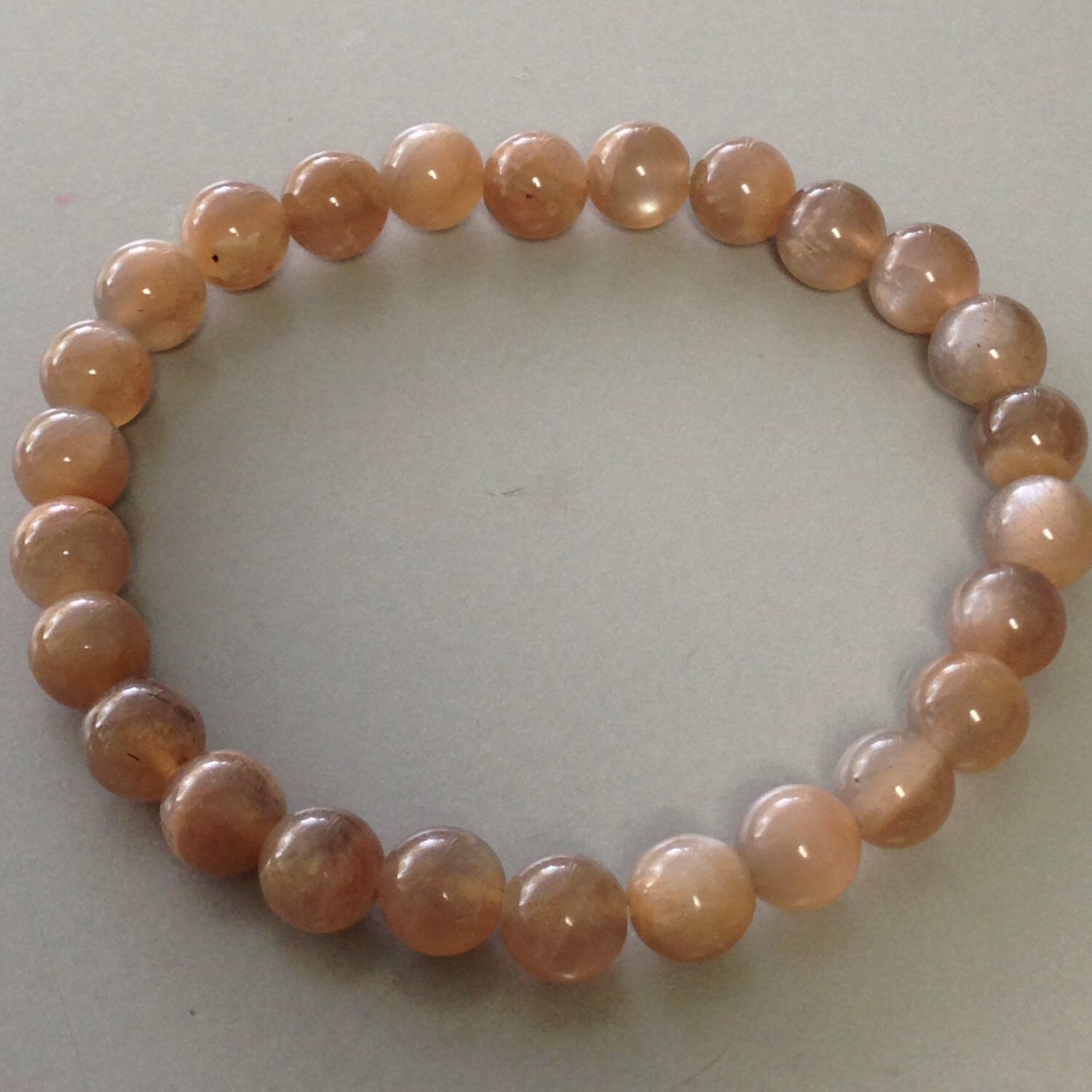 moonstone stretch bracelet