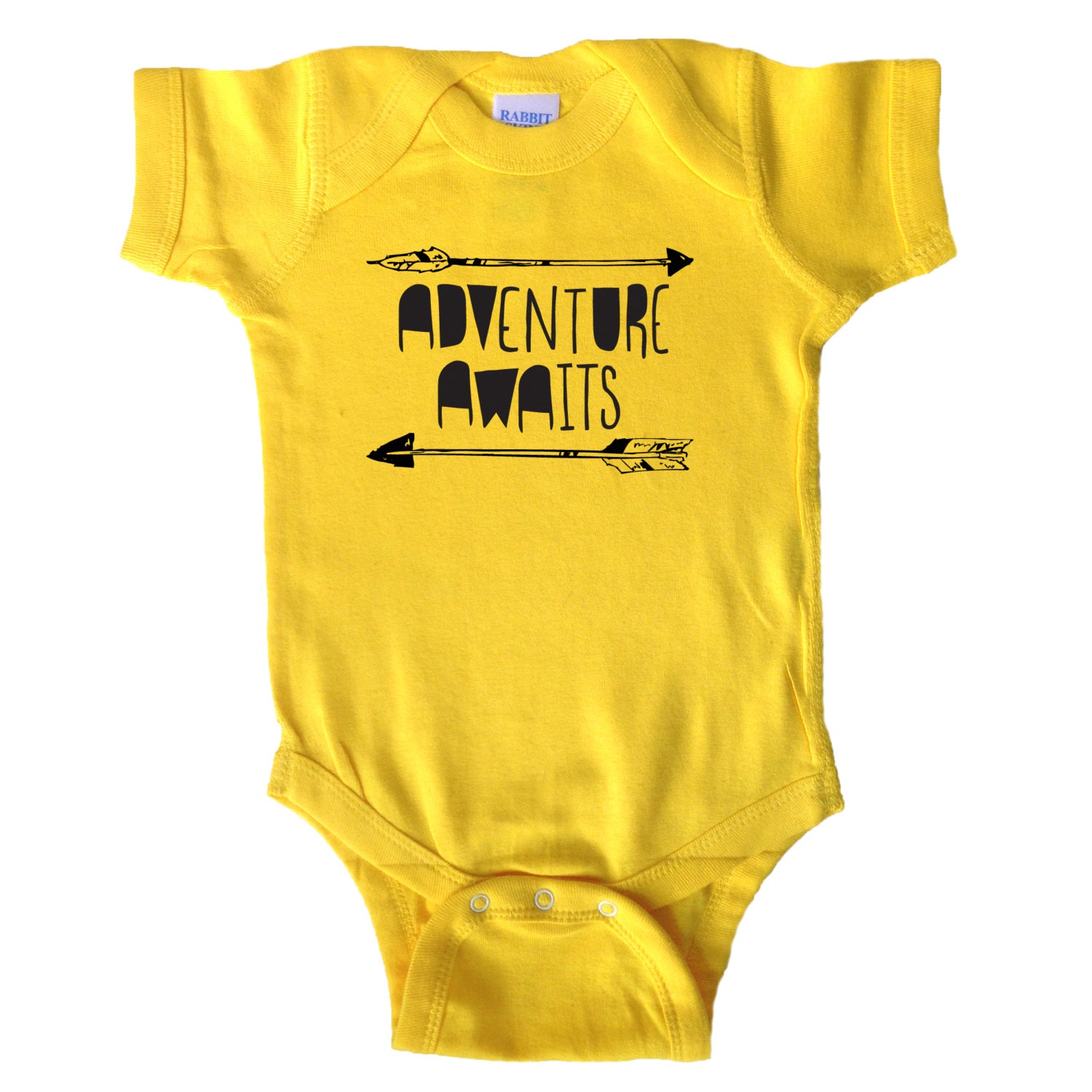 Adventure Awaits Arrows Baby Shirt - Boys or Girls Outdoors Fun Kids Arrow One Piece Bodysuit - Baby and Toddler Romper - Kids Clothes