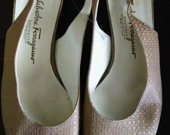 Vintage SALVATORE FERRAGAMO Shoes size 9B