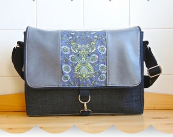 The Marigold iPad Messenger Bag - PDF Sewing Pattern