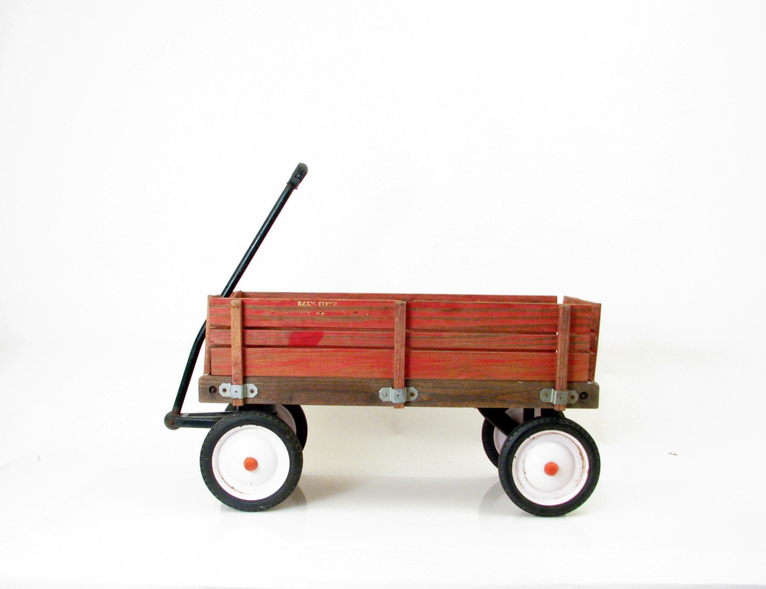 wagon with wooden sides