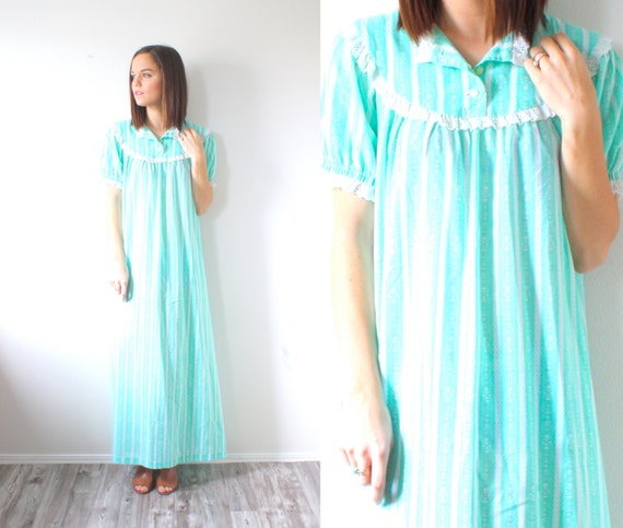 a moo moo nightgown