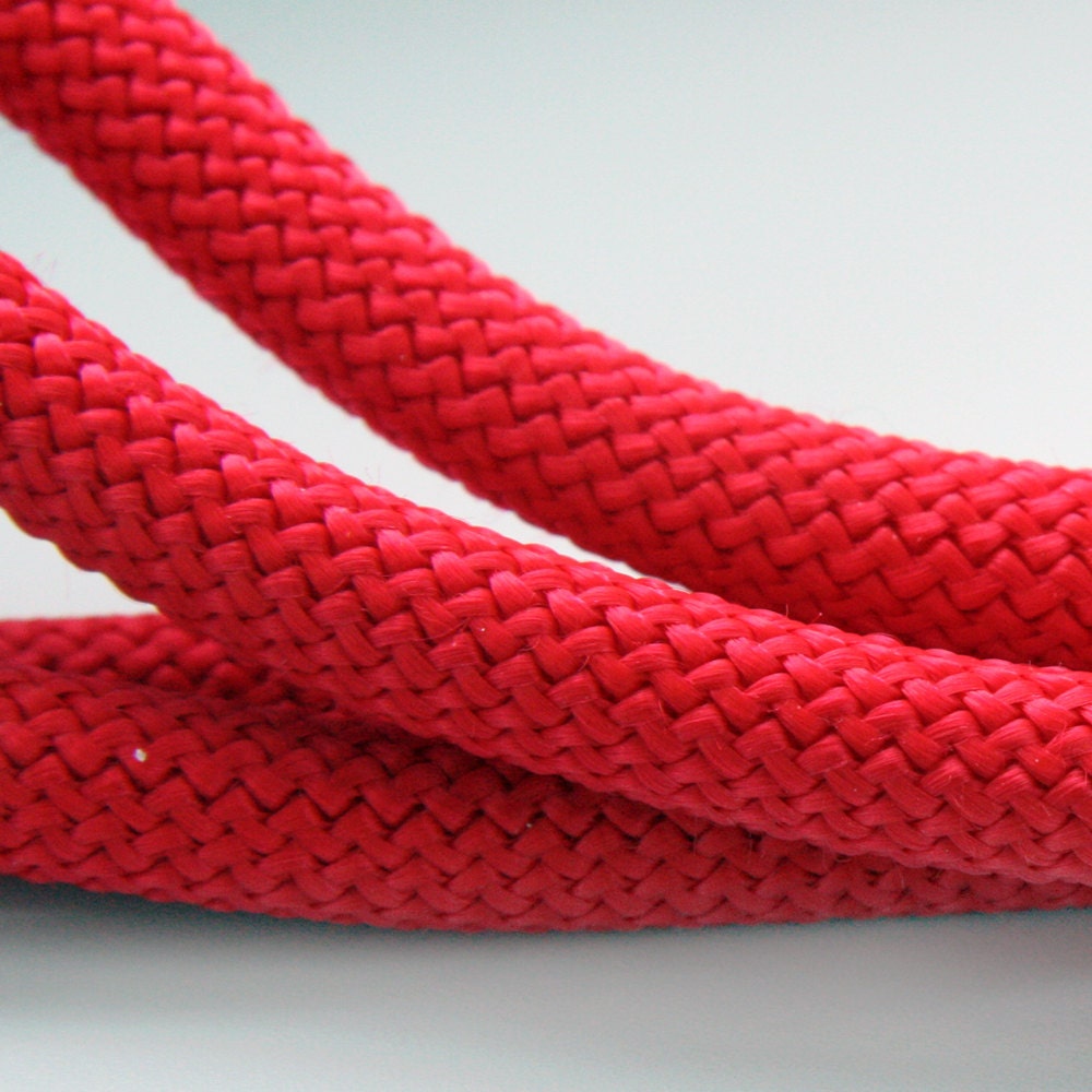 10mm Red Braided Cord Nautical Paracord Braided Rope Cord