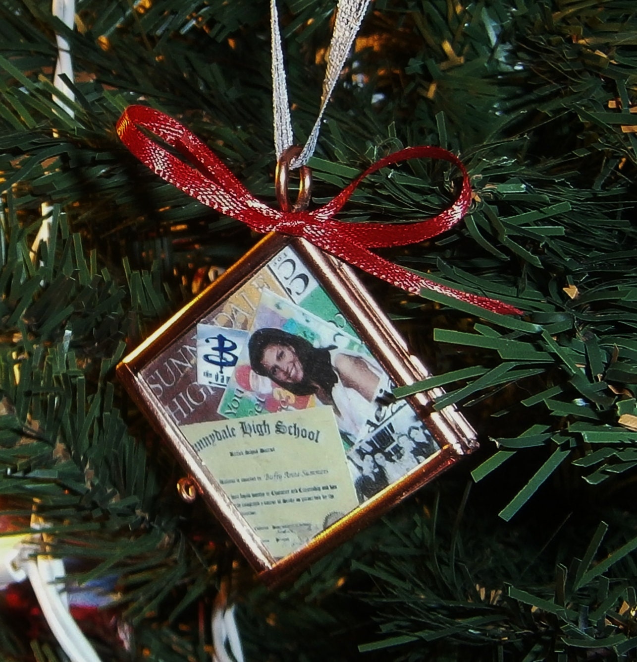custom buffy the vire slayer christmas ornament by custom buffy the vire slayer christmas ornament by