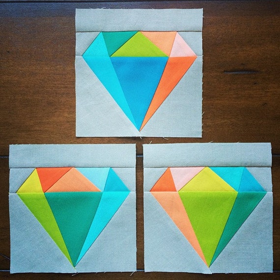 Pattern Making Que Significa | gemology quilt block diamond paper pieced block pattern Pattern Making Que Significa | gemology quilt block diamond paper pieced block pattern