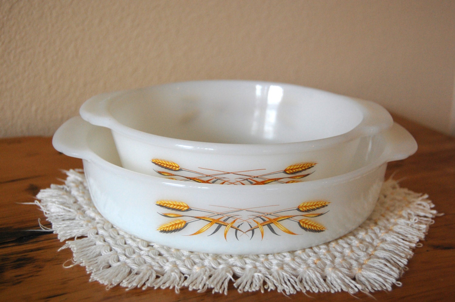 Vintage Anchor Hocking Casserole Dishes Vintage Anchor