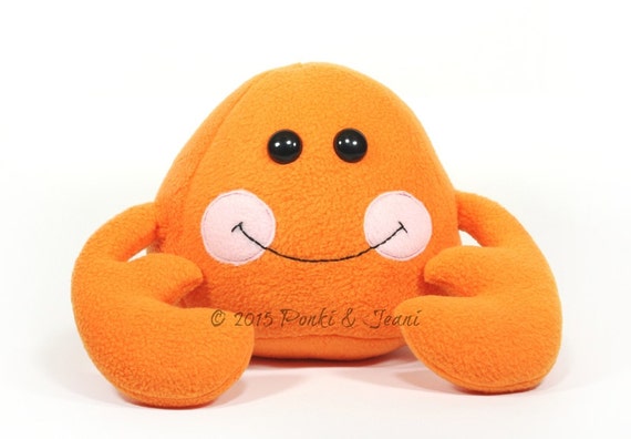 kawaii crab plush