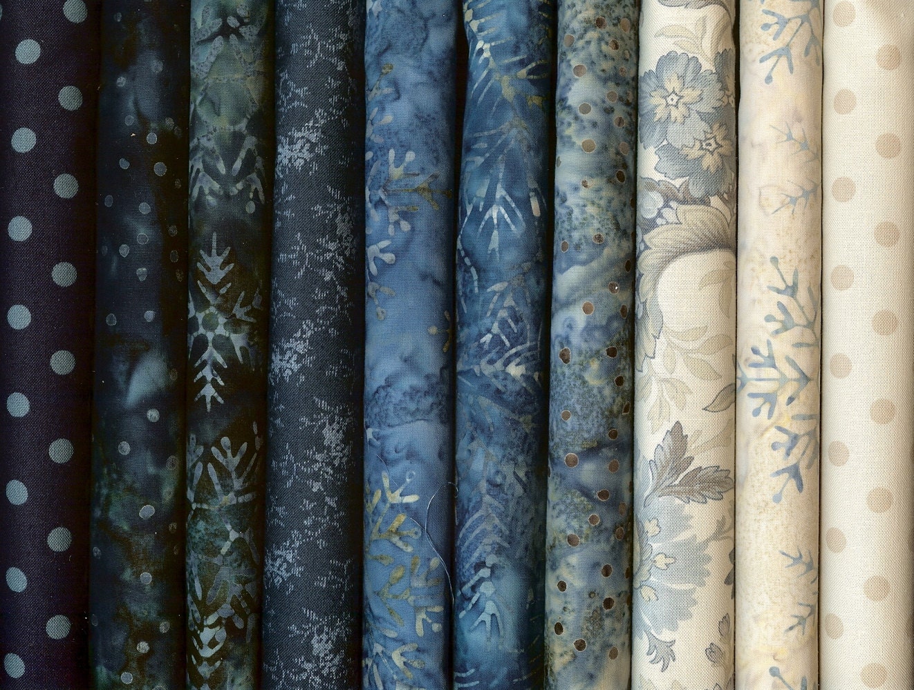 SNOWBIRD BATIKS By Laundry Basket Quilts for by LisasSewingRoom