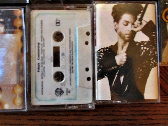 Prince Cassette Tape Set of 7 80's and 70's Prince