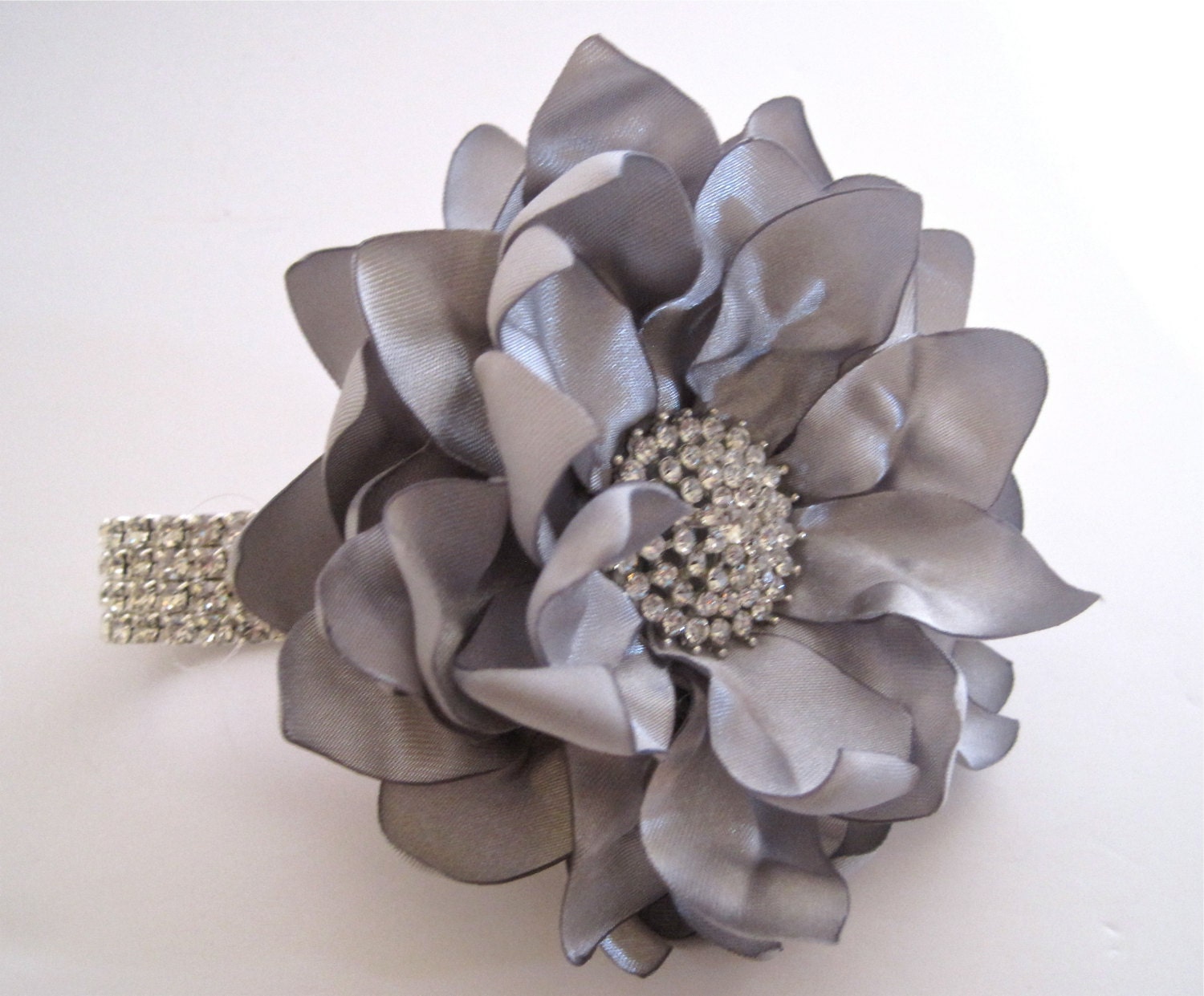 Grey Wrist Corsage - Corsage Prom