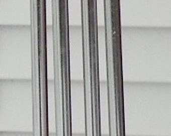 Metal Wind Chime Set of 4 Chimes - Longest is 6"