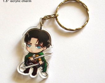 levi aot keychain