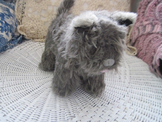 small stuffed dog