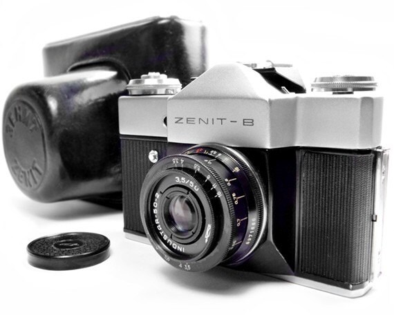 Zenit B Classic Vintage 1960's 35mm SLR Film By EcoRetroStore