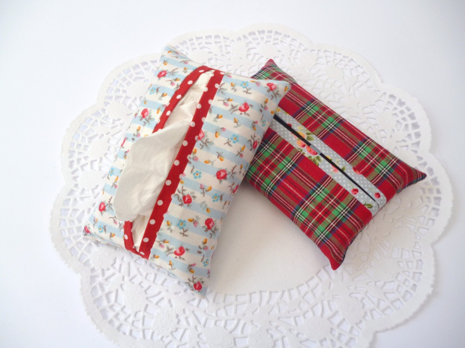 Fabric Pocket Tissue Holder