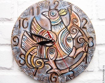 The Ethnic Bird Wall Clock, Home Decor for Children