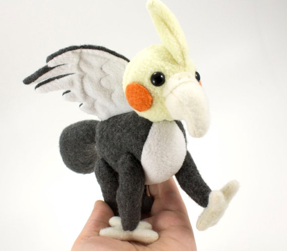 cockatiel stuffed toy