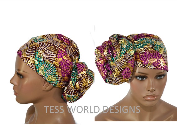 Ready-made African head wraps for sale/ African Headwraps