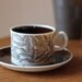 Gefle Upsala Ekeby FONTANA Cup and Saucer