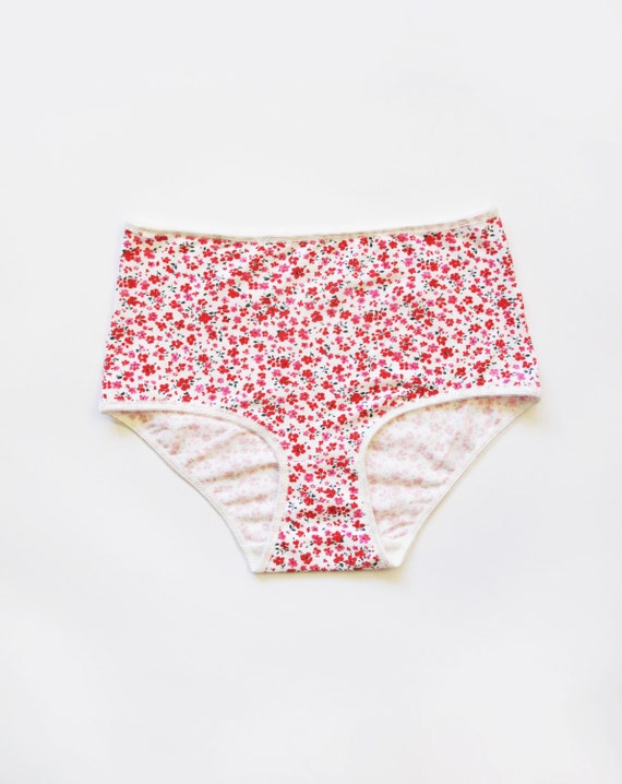 Floral pattern Hipster Panties. Very comfortable catton