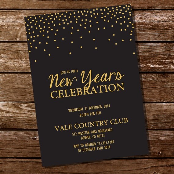 New Years Eve Housewarming Invitations 10