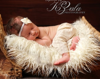 Newborn Photography Prop Fur Photo Prop Newborn Baby Photo Prop Newborn Baby Picture Props Baby Props for Photos Baby Posing Props