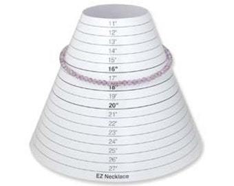 Necklace Sizing Mandrel - EZ Necklace Mandrel, Necklace Sizing Gauge, Standard Necklace Sizing Gauge