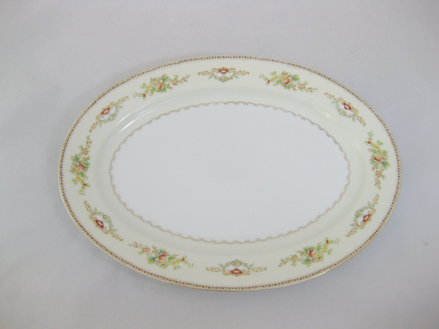 Oval Serving Platter Japanese Porcelain Platter by FreeLiving
