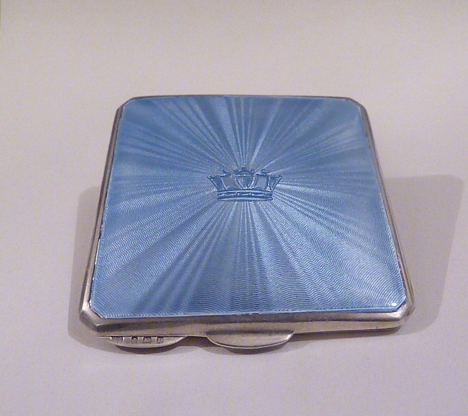 Silver enamel compacts sterling silver Art Deco compacts Deco compacts ...