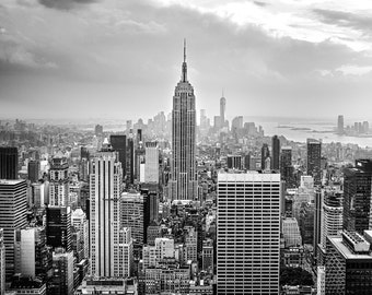 New York Photography Manhattan Skyline at by RawPerspectivePhoto