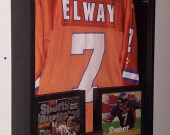 JERSEY Display Case Frame Shadow Box Football by DisplayToday