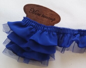 blue ruffle trim etsy blue ruffle trim etsy