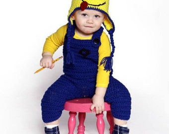 Yellow Long Sleeve Shirt for Minion Costume