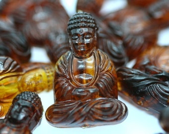 25x18mm Buddha Bead 2 Pcs