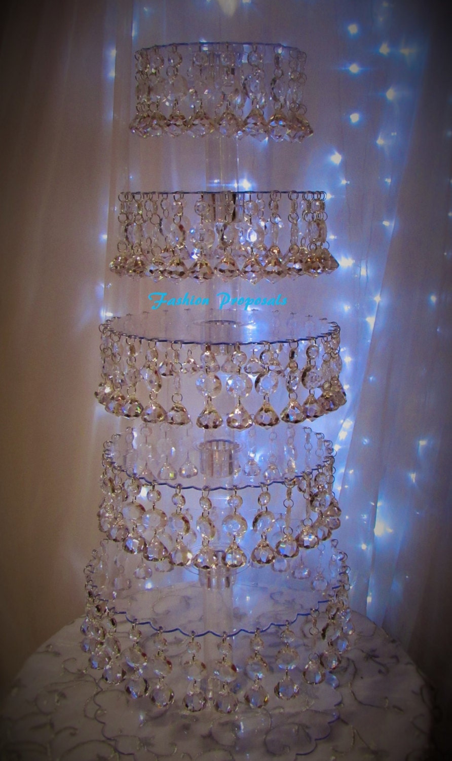 Sale Bling Cupcake Tower 6 tiers. Cupcake by FashionProposals