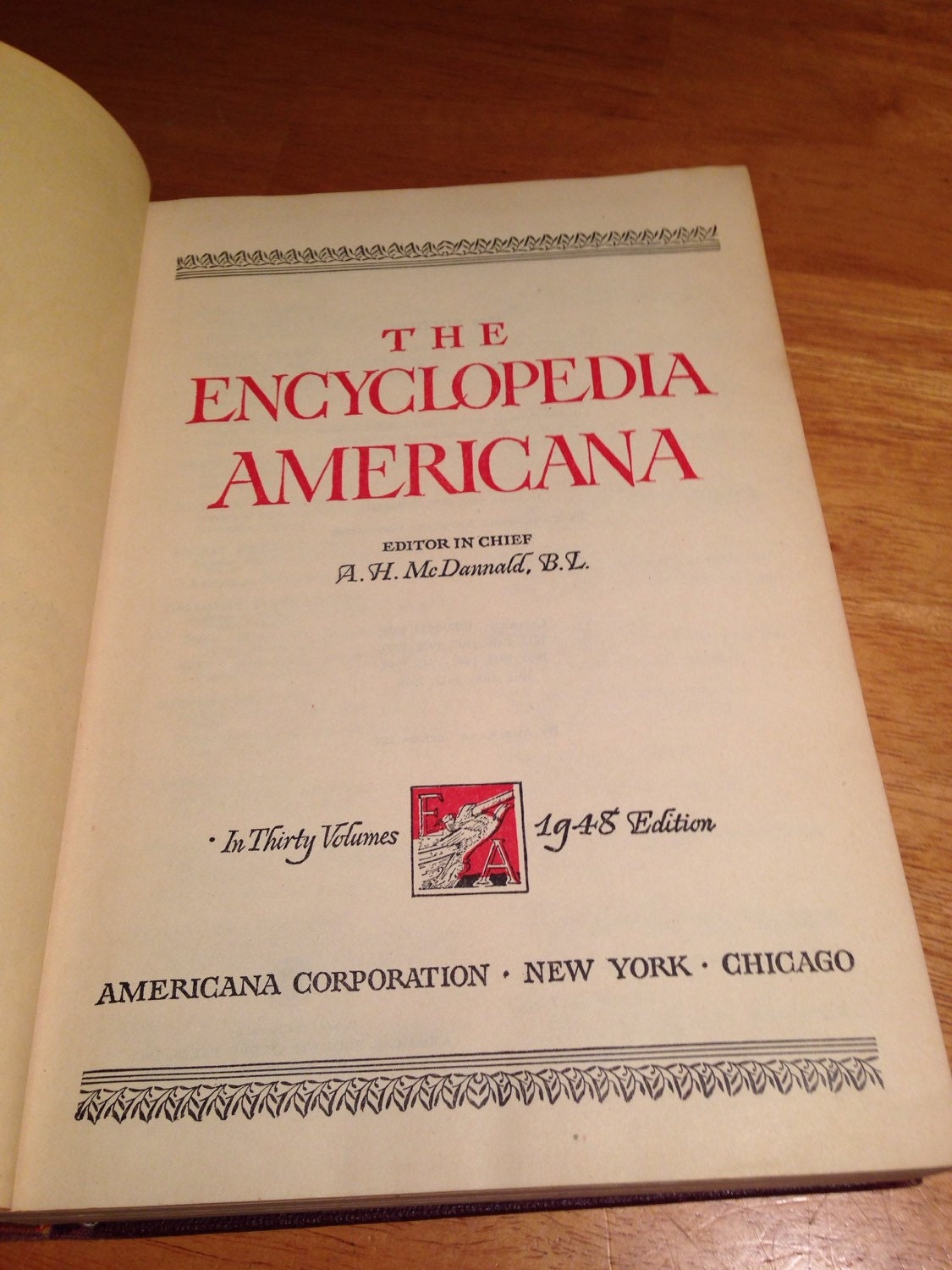 Encyclopedia Americana Volume 15 1948 Edition