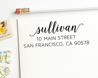 Custom Return Address Stamp - Self Inking Address Stamp