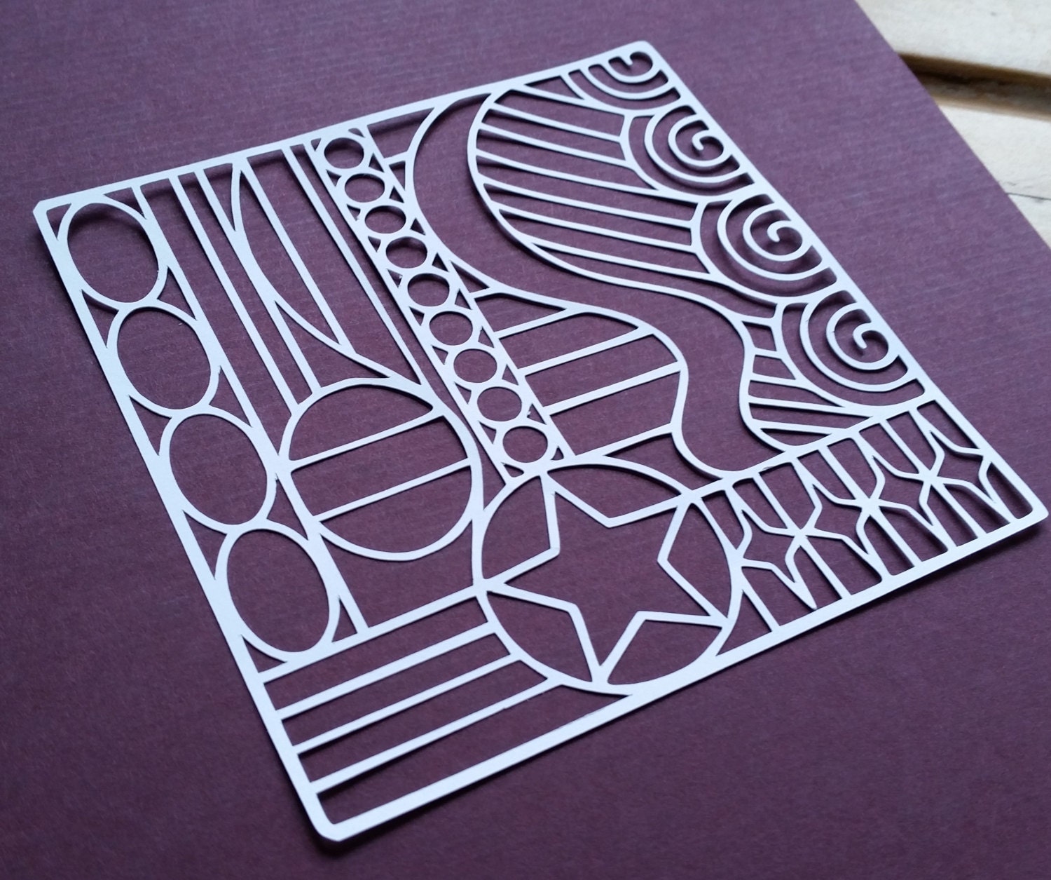 Commercial Use Papercut Template Beginners by PeppermintPurple