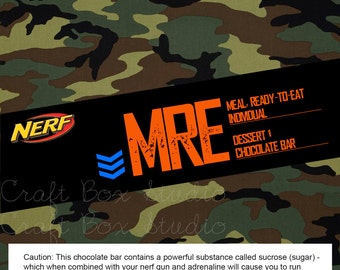 Printable Nerf Banner Nerf Party Nerf Banner by CraftBoxStudio