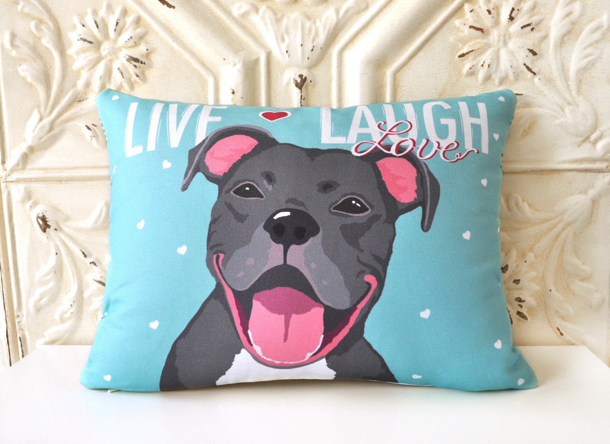 pitbull pillow