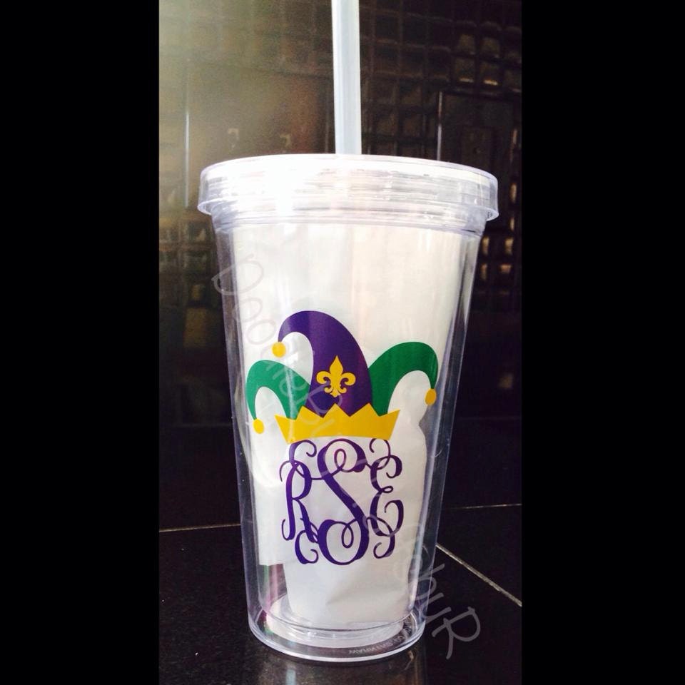 mardi gras cups to throw