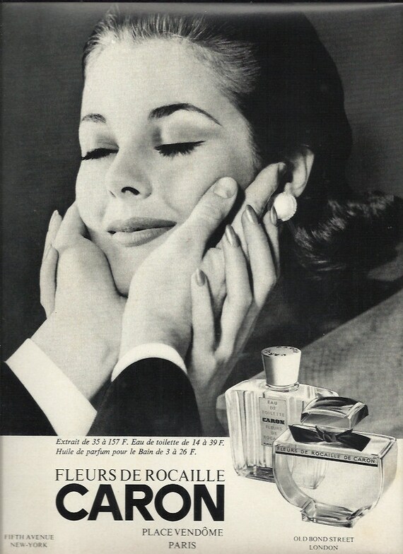 Caron Place Vendome Paris Perfume French advertisement advert 1964 print advertisement advert Wall Art Home Decor - il_570xN.680630021_yexq